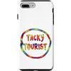 Funny Hawaiian Nerdy Tacky Tourist Dress Custodia per iPhone 7 Plus/8 Plus Tacky Tourist Day Costume Idea Tacky Tacky Tacky