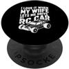 Funny RC Car Gifts for Men and Women RC Auto Telecomando Auto da Corsa RC PopSockets PopGrip Adesivo