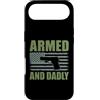 Gun Dad Father Gifts Custodia per iPhone Air Armato E Papà Divertente Pistola Papà Padre Tiro Umorismo