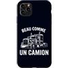 Vintage Big Rig Driver Gift Semi-Truck S Custodia per iPhone 11 Pro Max Beau Comme Un Camion Trucker Classic Semirimorchio