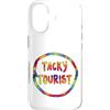 Funny Hawaiian Nerdy Tacky Tourist Dress Custodia per iPhone 17 Tacky Tourist Day Costume Idea Tacky Tacky Tacky