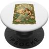 Tales of Troy - Voyage Home Lotus Eaters Club Mitologia Greca Art Nouveau PopSockets PopGrip Adesivo