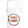 Funny Hawaiian Nerdy Tacky Tourist Dress Custodia per iPhone 16 Pro Tacky Tourist Day Costume Idea Tacky Tacky Tacky
