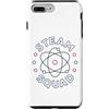 STEAM Atom Linear Designs Custodia per iPhone 7 Plus/8 Plus STEAM Squad & Atom - Scienza Tecnologia Ingegneria Arte Matematica