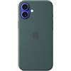 Apple Custodia MagSafe cover in silicone per iPhone 16 Plus - Verde lago
