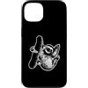 Animal On A Skateboard Graphics Custodia per iPhone 13 Skateboard Bradipo Equitazione Grab Trucco