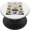 Tales of Troy - Voyage Home The Odyssey World Tour Design di avventura della mitologia greca PopSockets PopGrip Adesivo