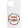 Funny Hawaiian Nerdy Tacky Tourist Dress Custodia per iPhone 14 Plus Tacky Tourist Day Costume Idea Tacky Tacky Tacky