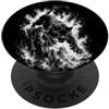 Artistic Wilderness Pantera in salto come ritratto Stile di disegno artistico PopSockets PopGrip Adesivo