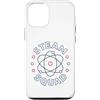 STEAM Atom Linear Designs Custodia per iPhone 12/12 Pro STEAM Squad & Atom - Scienza Tecnologia Ingegneria Arte Matematica