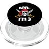 Pirate Birthday Family Gifts ARR I'm 3 Pirate Birthday Skull Crossed Swords Kids PopSockets PopGrip per MagSafe