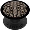 Occult astrology Witch accessories gifts Geometria sacra idea regalo stregoneria gotica, fiore della vita PopSockets PopGrip Adesivo