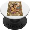 Tales of Troy - Voyage Home Penelope Regina di Itaca Mitologia greca Art Nouveau PopSockets PopGrip Adesivo