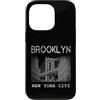 Brooklyn NY Souvenir Shirts Custodia per iPhone 13 Pro Brooklyn NY Vintage Sport Blu Retro Testo