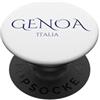 Genoa Vacation And Liguria Trip Italia Genova PopSockets PopGrip Adesivo