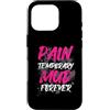 Mud Run Marathon Outfits Schlammlauf Des Custodia per iPhone 16 Pro Pain Temporary Mud Forever Muddy Race Mud Run