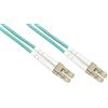 LINK LKLCLC3501 - Cavo Fibra Ottica LC/LC Duplex Multimode OM3 50/125 1M - Patch Cable per Reti LAN, Switch e Patch Panel, Alta Velocità e Bassa Perdita