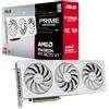 ASUS PRIME RX9070XT OC, Scheda Grafica 16 GB GDDR6 AMD Radeon, Bianca