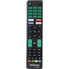 Digiquest Telecomando ALAD1N0 Universale pronto all'uso per tv SAMSUNG,LG,SONY,PHILIPS,PANASONIC, TELEFUNKEN o programmabile per altri brand | Tasti fluorescenti e dedicati alle piattaforme streaming