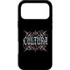 Cultura Cybergoth Streetwear Designs Custodia per iPhone 17 Pro Max Cultura Heavy Metal Filo Spinato Hispanic Heritage Month