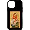 Icone ortodosse Regali & Co. Custodia per iPhone 12 mini Icona ortodossa Santa Dinfna d'Irlanda