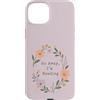 Go Away I'm Reading - Cute Bookish Readi Custodia per iPhone 15 Plus Vai via, sto leggendo Floral Book Lover Reader