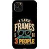 Optical Optometry Eye Care Designs Custodia per iPhone 11 Pro Max Ottico Mi piacciono le cornici e forse 3 Persone Occhiali