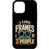 Optical Optometry Eye Care Designs Custodia per iPhone 12 Pro Max Ottico Mi piacciono le cornici e forse 3 Persone Occhiali