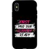 Mud Run Marathon Outfits Schlammlauf Des Custodia per iPhone X/XS First Mud Run leggermente Ready Muddy Race Mud Run Mud Run