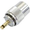 PNI Connettore PL259 per cavo RG213, perno centrale dorato 9 mm