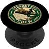 Jimbeels STRAIGHT KEY CREW Stazione radiotelegrafica PopSockets PopGrip Adesivo