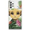 Ert Group custodia per cellulare per Samsung A52 5G / A52 LTE 4G / A52S 5G originale e con licenza ufficiale Disney, modello Simba & Friends 002, parzialmente trasparente