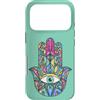 Fantabulous Accessoires Custodia per iPhone 17 Pro Mano di Fatima Protezione Dal Malocchio - Portafortuna
