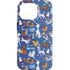 Disney Dogs I Love My Dog Blu Custodia per iPhone 16 Pro