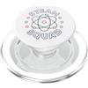 STEAM Atom Linear Designs STEAM Squad & Atom - Scienza Tecnologia Ingegneria Arte Matematica PopSockets PopGrip per MagSafe