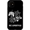 Funny RC Car Gifts for Men and Women Custodia per iPhone 11 RC Auto Telecomando Auto da Corsa RC