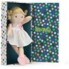 Plush & Company Hello Dolly Ma Copine Grace soffice bambola in morbido tessuto, capelli biondi, vestito bianco in scatola regalo