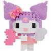 Nanoblock Kuromi Dreaming Angel - Mini Figurina da Costruire con Blocchi | Kawada Nanoblock Bandai - Kuromi versione Angelo con ali e cuore, 180 pezzi, modello da costruire - NBCC275