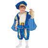 Ciao Principino Costume Bambino, Azzurro, 3-4 Anni