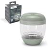 Nuvita 1556 | Sterilizzatore UV portatile MellyPlus per biberon, ciucci e proteggi capezzoli | uccide il 99% dei germi | Senza BPA | Verde salvia