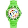 Alienwork Kids Orologio di Apprendimento Bambini Ragazzi Ragazze Tempo di Apprendimento Impermeabile 5 ATM