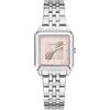 Trussardi Orologio Donna, Solo tempo, Analogico, 25 mm, Collezione T-FORMA, Quadrato, Oro Rosa - R2453173503