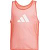 adidas Unisex - Bambini e Ragazzi Training Bib24 Youth Shirt, Bright Red, 7-8 Years