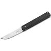 Böker Plus Wasabi CF - Coltellino tascabile in acciaio 440C e fibra di carbonio, 17,60 cm, colore: Nero