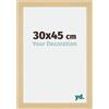 yd. Cornice 30x45 cm Acero Decorativo - Cornice in MDF Mura | Your Decoration, Vetro acrilico antiriflesso, Montaggio a parete, Adatta per foto, poster o puzzle, Made in Holland