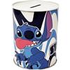 Disney Salvadanaio Stitch in Metallo Latta non Apribile 11x8 cm