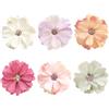 ZTMAKYLH 60 pezzi di fiori artificiali fai da te, simulazione di fiori eleganti, decorazione floreale, per matrimoni, feste, casa, scrapbooking, fai da te, multicolore