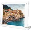 Oranlife Oralife Cornice per foto in acrilico,decorazione fotografica,Cornice per foto in acrilico trasparente Formato A4 Lettera Cornice decorativa per poster Display da tavolo