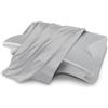 HOMCA Federe in Raso 60x40cm, Federa di Ricambio per Cuscino in Memory Foam, Effetto Raso, Protezione Capelli e Pelle & Antirughe, Lavabile, Liscio e Morbido (Grigio Scuro)