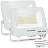 Aigostar Faretto LED da Esterno 50W, 4500LM, Faretti LED Esterno luce bianca 6500K, Luce di Sicurezza Impermeabile IP65, Per Giardino, Cortile, Garage, Corridoio, Confezione da 2